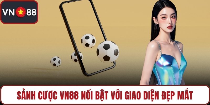 Sảnh cược VN88 nổi bật với giao diện đẹp mắt